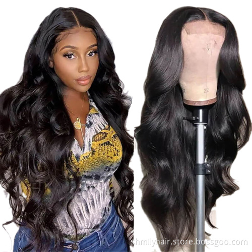 Glueless Full Lace Brazilian Human Hair Wig, Unprocessed 100% Human Hair Full Lace Wig, Natural Human Hair Wig For Black Women
